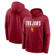 USC Trojans Men's Nike Cardinal Club Fleece Pullover Hoodie